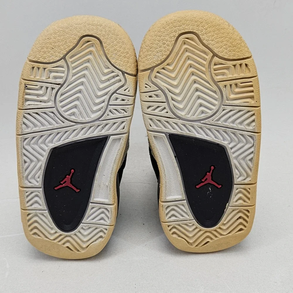 Jordan Flight 23 Toddler Black White Red Sneakers 317823-003 Size 5C